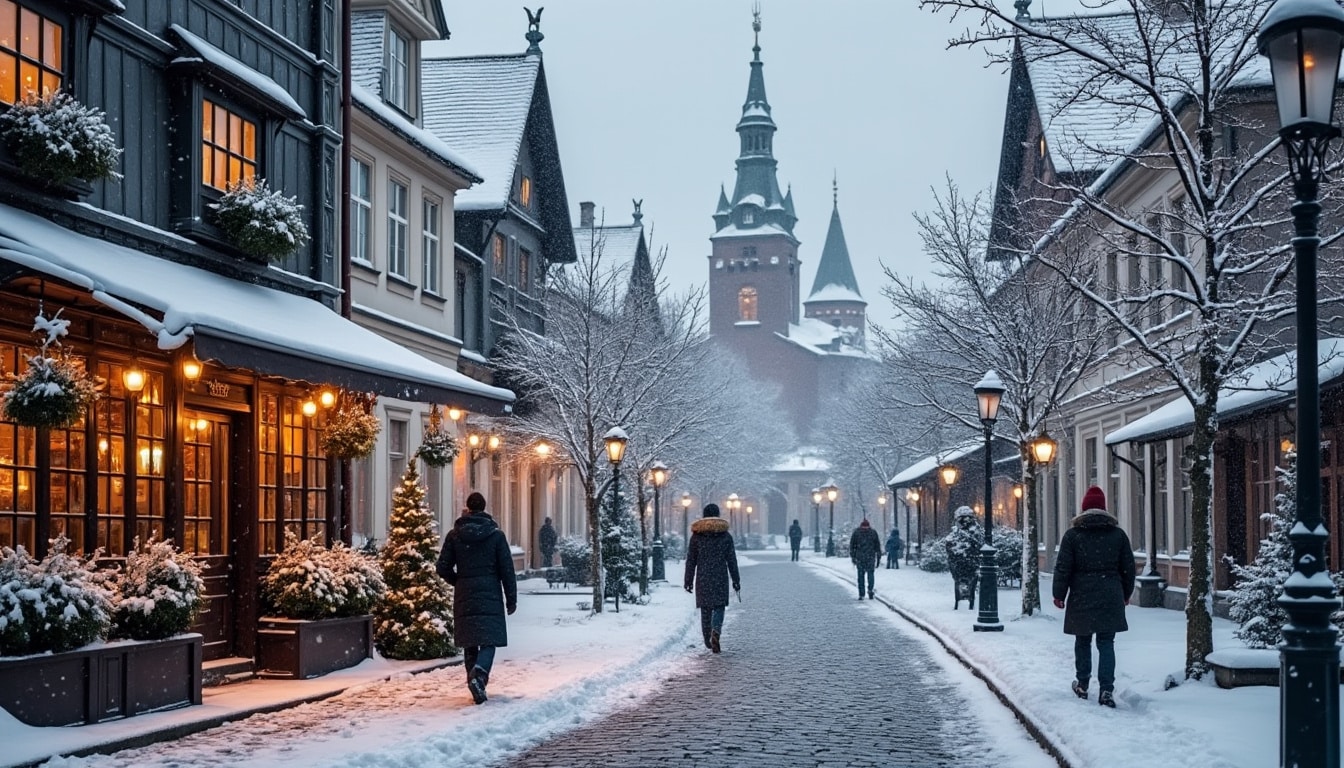 discover the winter wonderland of tallinn, where snow transforms the historic city into a magical landscape. learn about the snowfall patterns, best times to visit, and how to enjoy the snowy charm of estonia's capital.