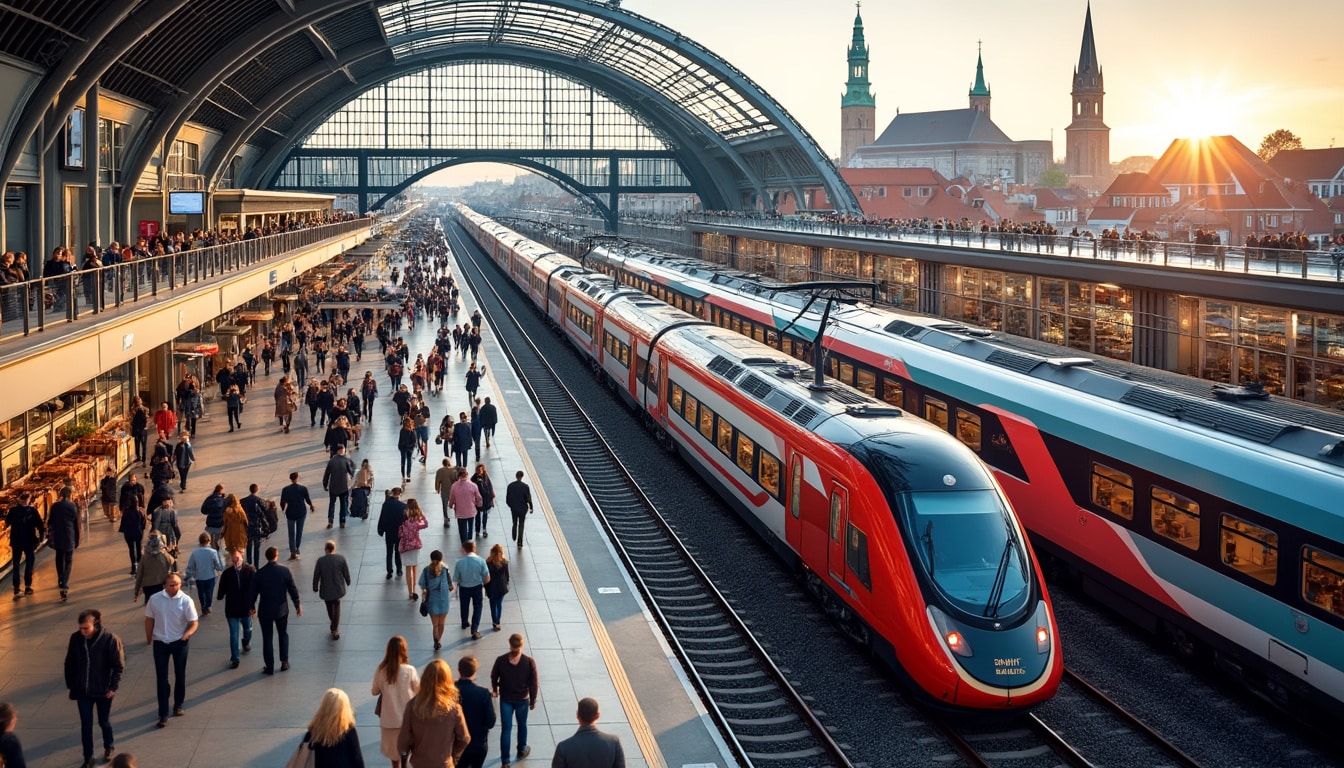 discover the charm of train travel in tallinn, where modern stations blend with historic architecture. explore convenient routes, local highlights, and essential tips for navigating the estonian railway system while enjoying scenic views along the way.